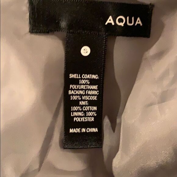 Aqua Mint Green Moto Jacket - Size Small - Picture 4 of 4